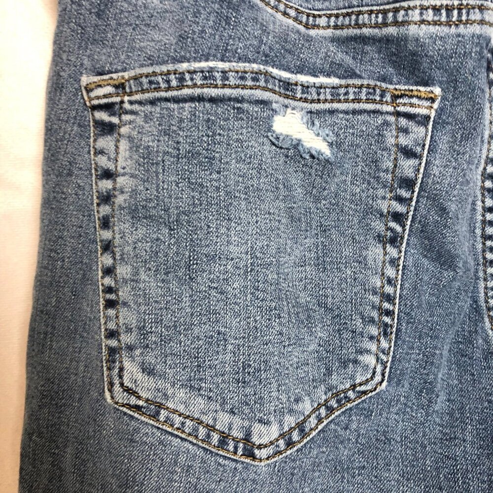 Abercrombie & Fitch Mens Distressed Skinny Tapered Jeans 31 x 30 Medium Wash - Picture 12 of 14